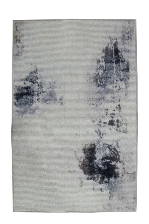 Matta 140x200 cm - Lös matta med halkfri baksida - Abstrakt design - Mjuk matta från Nordstrand Home Dorte