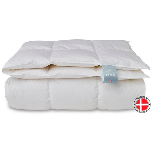 Täcke 140x200 cm - Varmt helårstäcke - Femø täcke - Quilts Of Denmark