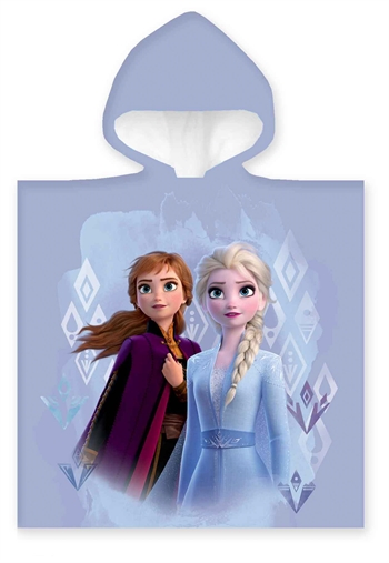 Handduksponcho til barn - Frozen Disney - 50x100 cm - Härligt mjuk kvalitet