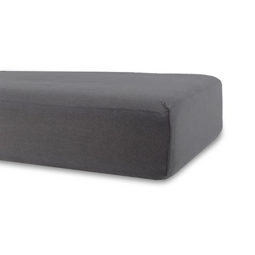 Formsydda lakan 70x160 cm - Antracitgrå - 100% bomull jersey lakan - Dra-på-lakan för barnmadrass
