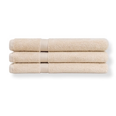 Ekologisk handduk - 100% GOTS-certifierad bomull - Beige