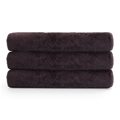 Bambu-handduk - bambu/bomull - svart