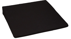 Ergonomisk sittdyna - tryckavlastande - kildyna i svart - 35x35cm Höjd 2-6cm