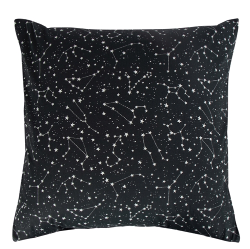 Kuddfodral 60x63 cm - Zodiac black - Huvudkuddsfodral i 100% bomull