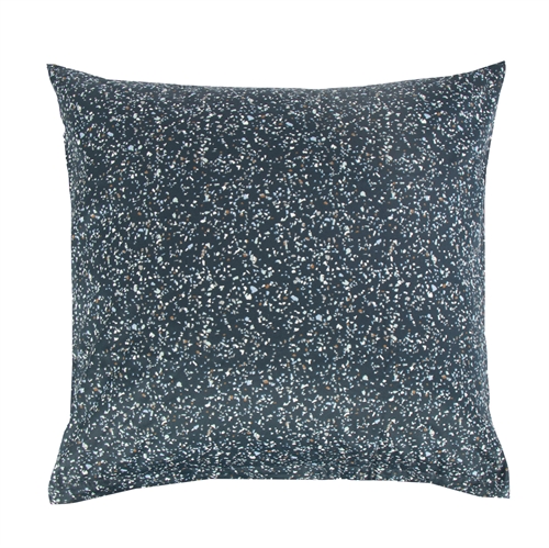 Kuddfodral 60x63 cm - Marble blue - Kuddfodral i 100% bomullssatin