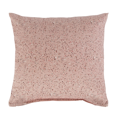 Kuddfodral 60x63 cm - Marble light red - Kuddfodral i 100% bomullssatin