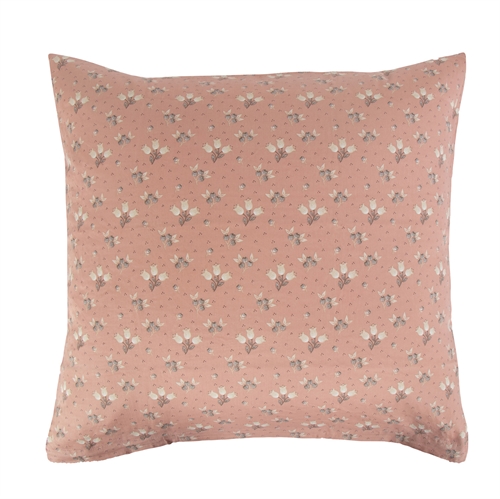 Kuddfodral 60x63 cm - Sommarrosa - Kuddfodral i 100% bomullssatin