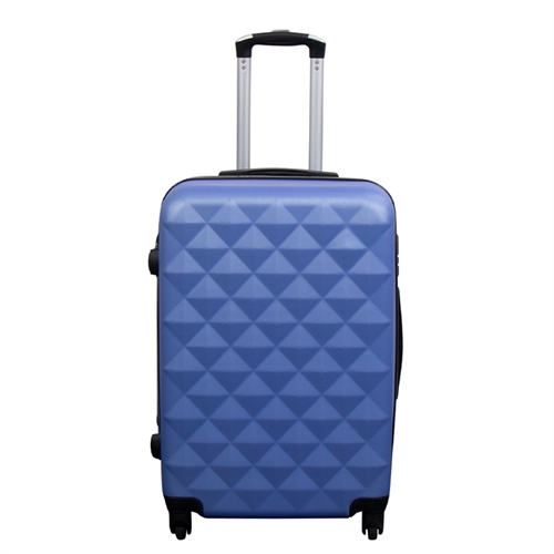Resväska - Hardcase - Storlek Medium - Diamant blå - Smart billig resväska