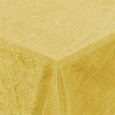 Velourduk - Gul - 3 meter - Krossad velour - Förpackning om tre meter