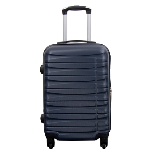 Kabinväska - Hardcase - Mörkblå resväska i handbagagestorlek erbjudande