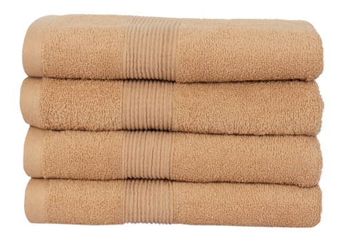 Handduk - 50x100 cm - 100% mjuk bomull - Persika handduk från Nordstrand Home