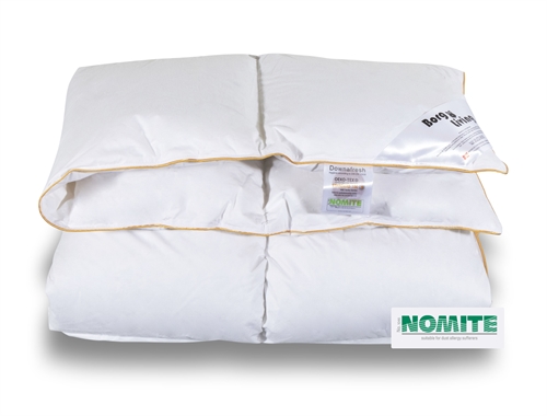 Varmt täcke 140x200 cm - myskduntäcke från Borg Living med 100% dun