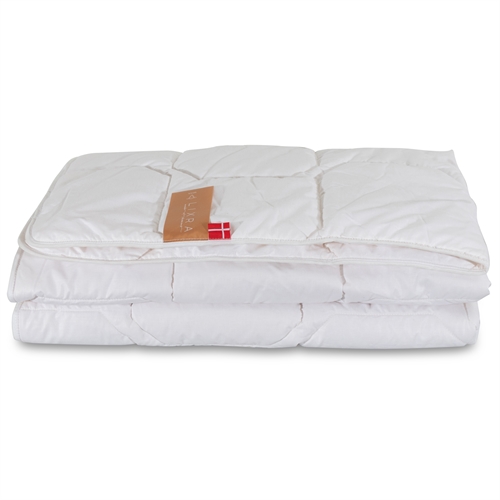 Ulltäcke 140x200 cm - Lätt helårstäcke med 100% ny fransk ull - LIXRA Wool