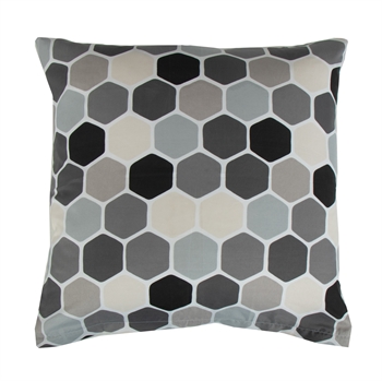 Örngott - 60x63 cm - Cube grå - In Style örngott i mikrofiber