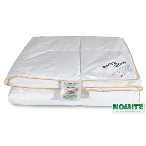 Sommartäcke - 150x210 cm - Täcke med 100% gåsdun - Borg Living lätt och svalt sommartäcke