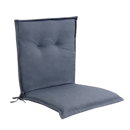 Lyxig trädgårdsdyna för positionsstol - 7 cm tjocklek - Blå dyna med lyxig komfort - Nordstrand Home