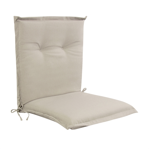 Lyxig trädgårdsdyna för positionsstol - 7 cm tjocklek - Beige dyna med lyxig komfort - Nordstrand Home