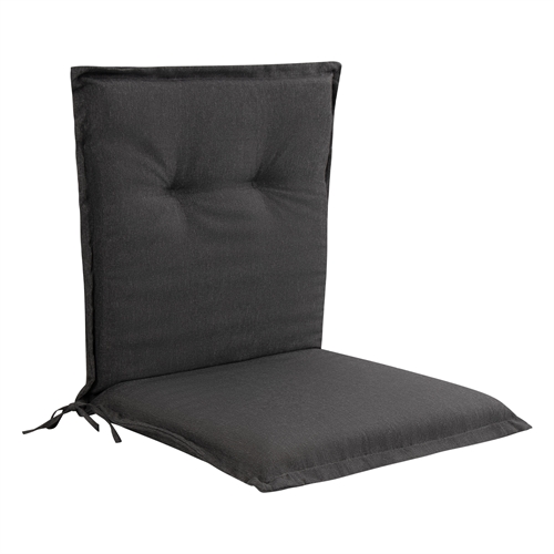 Lyxig trädgårdsdyna för positionsstol - 7 cm Antracitgrå dyna med lyxkomfor - Nordstrand Home