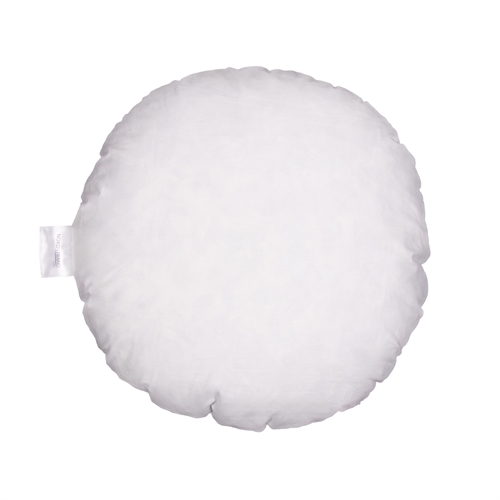 Monteringskudde - Ø40 cm - Innerkudde för runda soffkuddar - Rund kudde för prydnadskuddfodral - Nordstrand Home