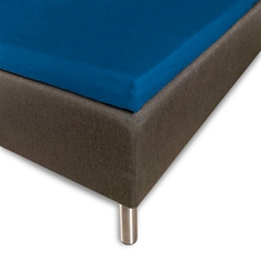 Kuvertlakan - 100% Bomullssatin - Vit - 90x200x8 cm