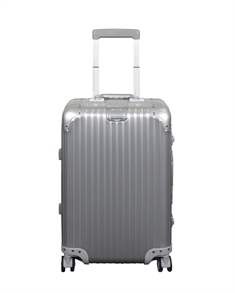 Aluminium Kabinväska - grå - Lyxig resväska med TSA-lås