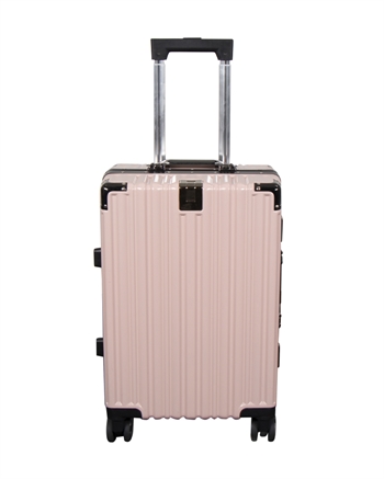Resväska - Mellan - Exklusiv hårdväska - Rosa - Lättviktig resväska