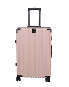 Stor resväska - Exklusiv hårdväska - Rosa - Lättviktig resväska