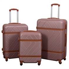 Resväska - Retro rosa - Hardcase lättviktsresväska