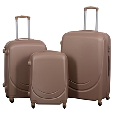 Resväska - Hardcase resväskor - Classic mocca - Lättviktsresväska