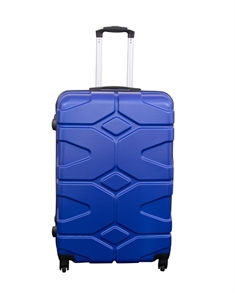 Stor resväska - Military Blå - Hardcase resväska - Smart reseväska