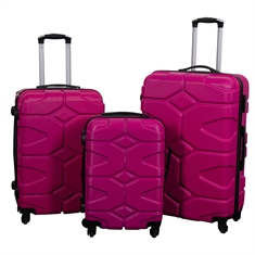 Resväska - Hardcase-resväska - Military pink - Lättviktsresväska