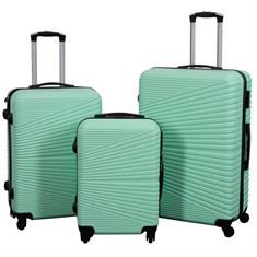 Resväska - Hardcase resväska - Nordic mint - Lättviktsresväska