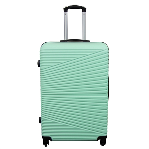 Stor resväska - Nordic mint - Hardcase resväska - Smart resväska