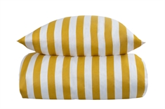 Sängkläder - 140x200cm - Nordic Stripe Curry - Randiga sängkläder - By Night