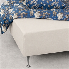 Sträcklakan - Off white jerseylakan - 100% bomull - Formsytt lakan till madrass - Nordstrand Home