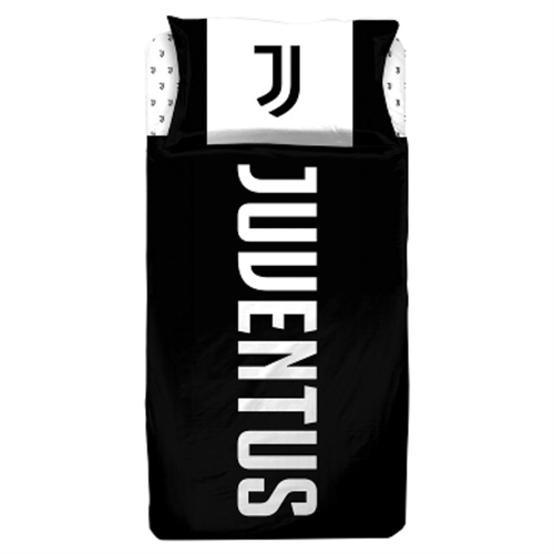 Juventus sengetøy 140x200 cm - Fotball sengetøy - 100% bomulls sengesett