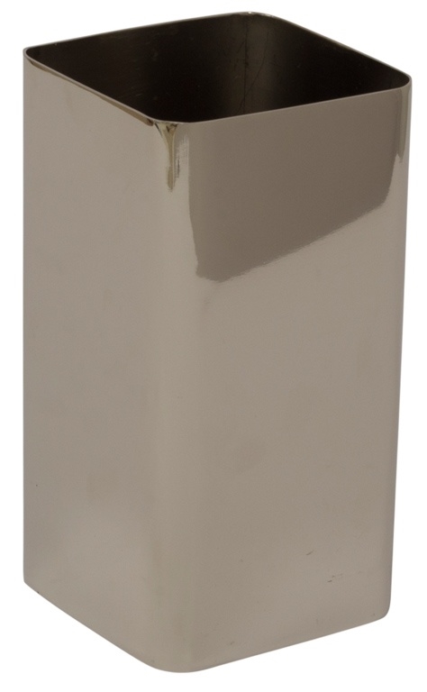 Tandborstkrus i Stål - Turiform - Kontinental - 12x6,5 cm