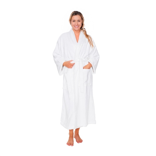 Morgonrock - Stl. XXL/XXXL - 100% bomull - Morgonrock - Vit - Nordstrand Home