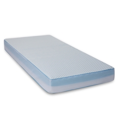 Kylande madrass 90x200 -  Höjd 18 cm - Lyxig skummadrass med kylande memoryfoam - 7 zoner - SLEEP TECH by Borg