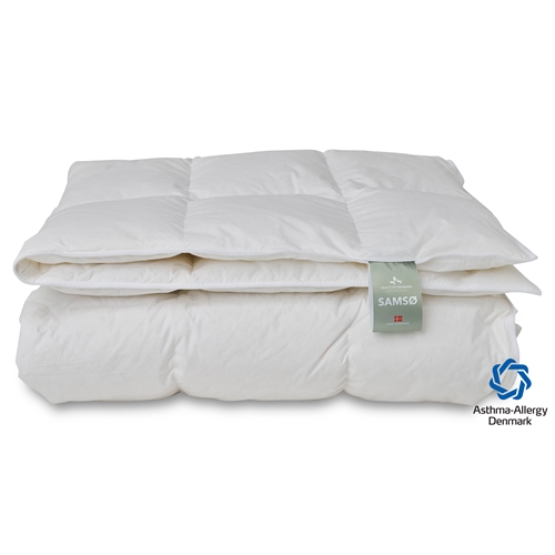 Sommartäcke 140x220 cm med 100% myskdun - Samsø svalt täcke - Quilts Of Denmark