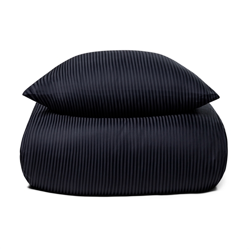 Sängkläder i 100% egyptisk bomull - 140x220 cm - Mörkblå sängkläder - Extra mjukt bäddset från By Borg