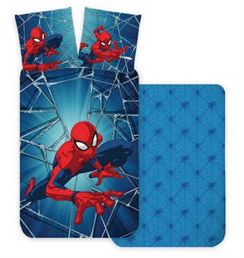 Spiderman påslakan - 140x200 cm - 100% bomull