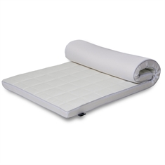 Bäddmadrass av naturlatex - 90x200 cm - 7 cm hög - 100% Talalay naturlatex - Nature By Borg