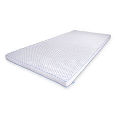 Kylande topmadrass - Höjd 5 cm - 5 zoner memoryskum topmadrass - SLEEP TECH by Borg