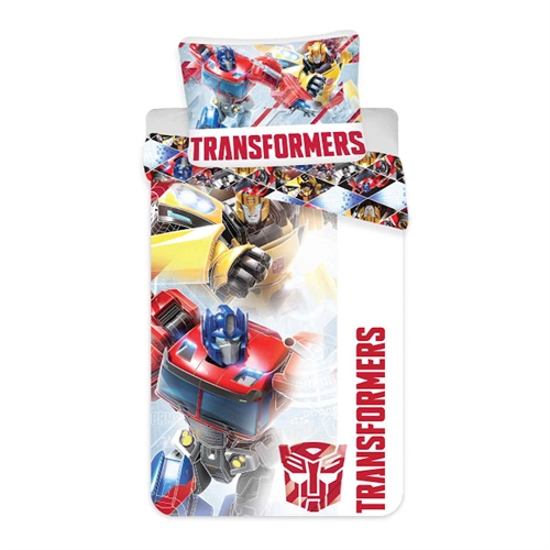 Sängkläder 150x210 cm - Transformers - Sängkläder för barn - Påslakan i 100% bomull
