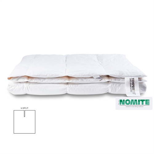 Temperaturreglerande U-Split madrasskydd - 180x200 cm - Downtopper Temprakon Fusion