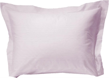 Kuddfodral 70x100 cm - Rosa kuddfodral - Jacquardvävd randig kuddfodral - 100% egyptisk bomullssatin - Turiform