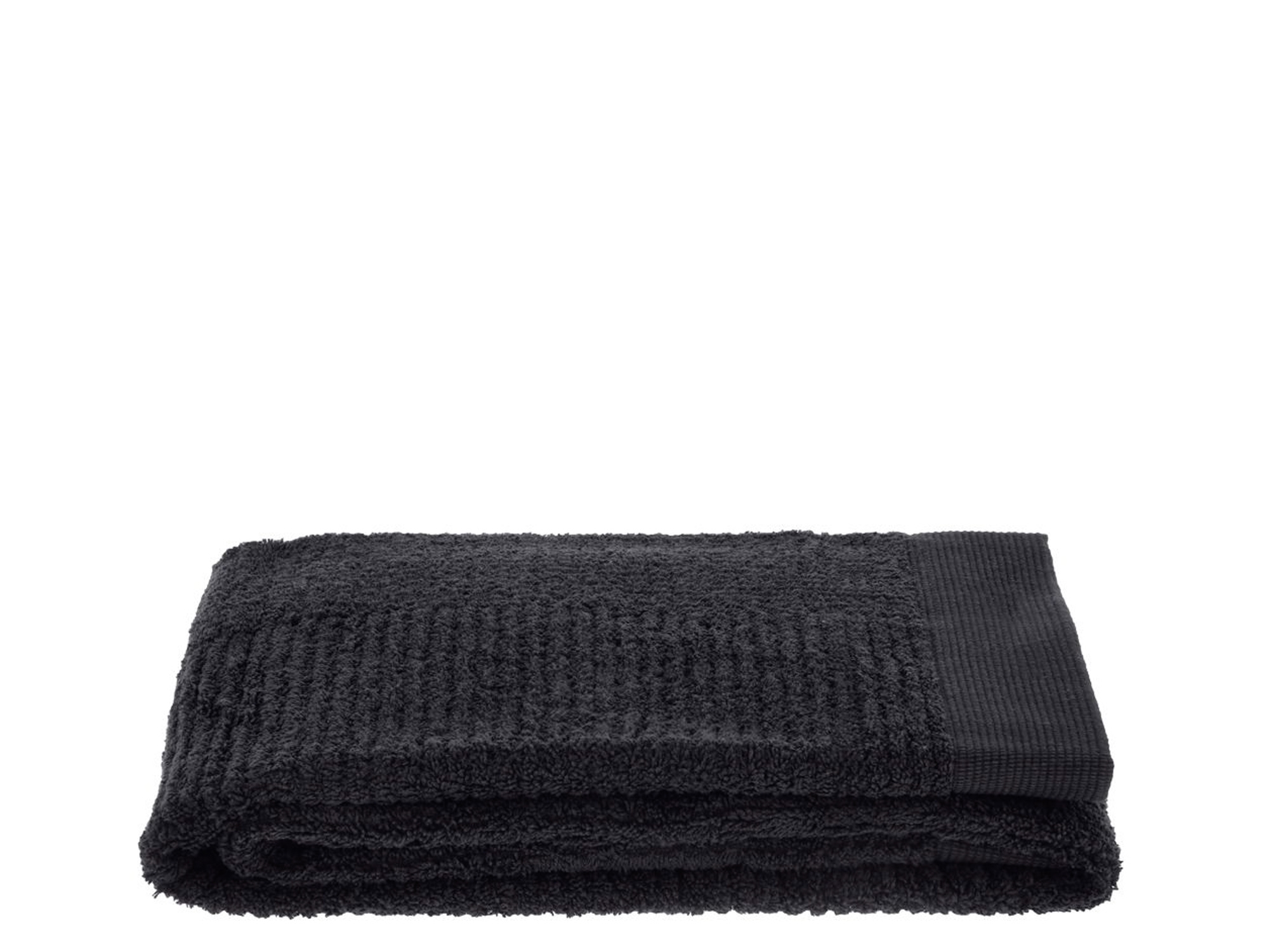 Handduk - 100% bomull - 50x100 cm - Zone Denmark Classic - Svart