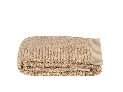 Brun handduk - 50x100 cm - Zone Denmark