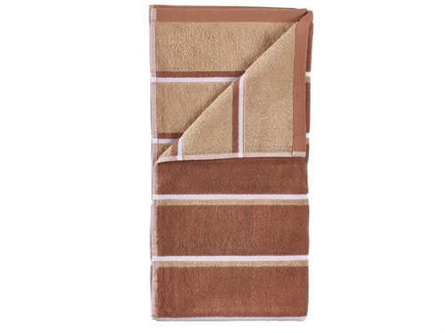 Röd badhandduk - 70x140 cm - Zone Denmark